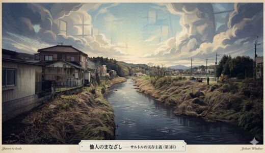 他人のまなざし ― サルトルの実存主義（第3回）